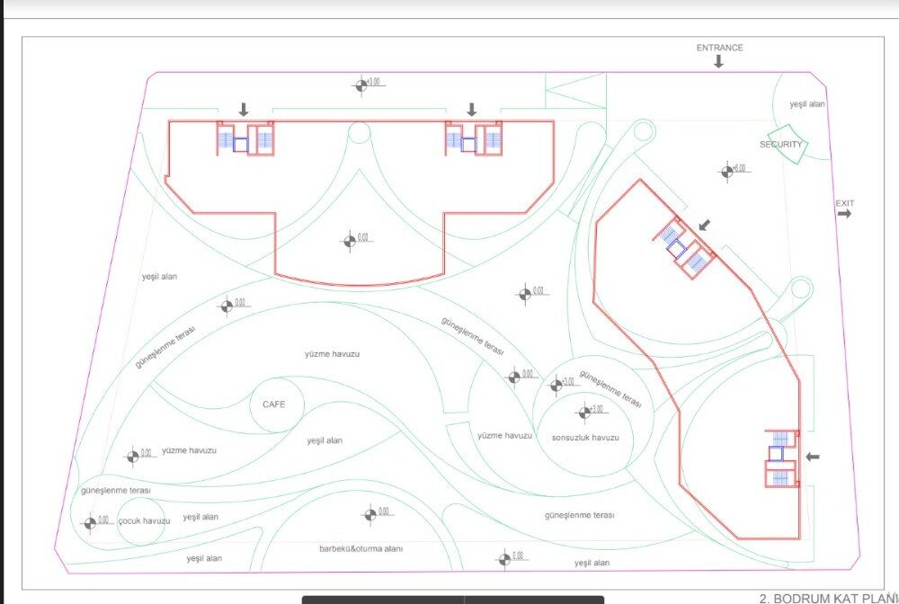 Lageplan der Anlage und ihrer Umgebung